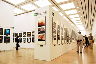 第62回二科会写真部展（第99回二科展）会場風景