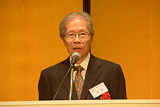 一般社団法人二科会デザイン部 理事長・田野 勝様のご祝辞